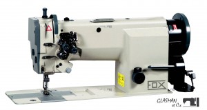 FOX DN 2242 LH Machine à coudre double aiguille fixe